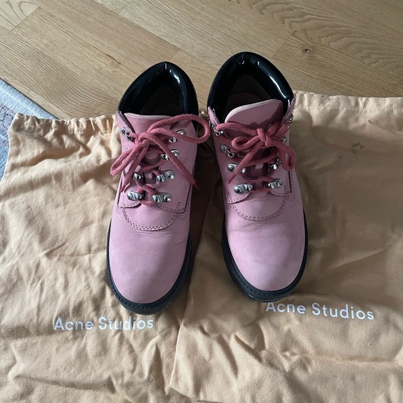 Pink Acne Studios Boots - Size 36 - Picture 2 of 9